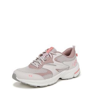 Ryka Womens Invoke Walking Shoes, Lilac/Grey, 9.5